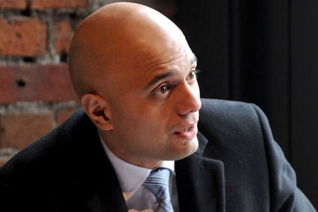 Communities Secretary Sajid Javid PPP-150902-164318001