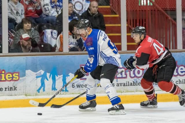 Ales Padelek opened the scoring for Phantoms at Telford.