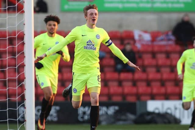 Posh skipper Chris Forrester has a slight hamstring injury.