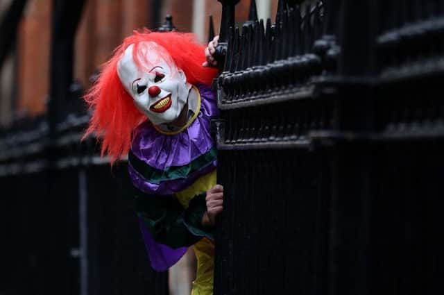 The creepy clown craze swept the UK last year (Photo: PA)