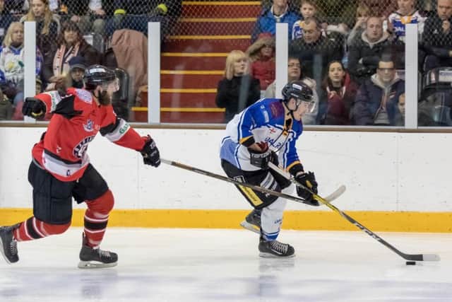 Two goals for Phantoms from Owen Griffiths in Sheffield last night.