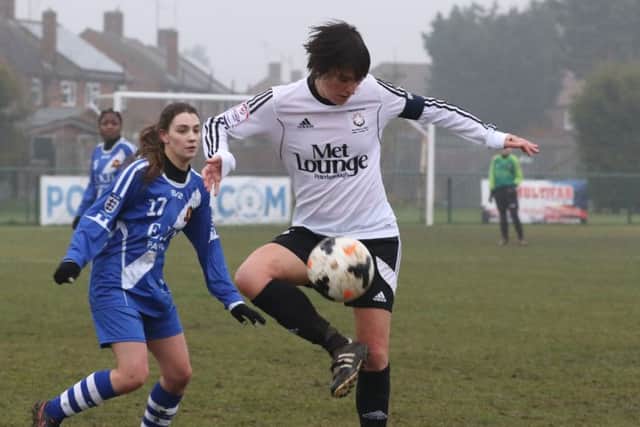 Vicky Gallagher scored the third Star goal. Picture: Tim Gates