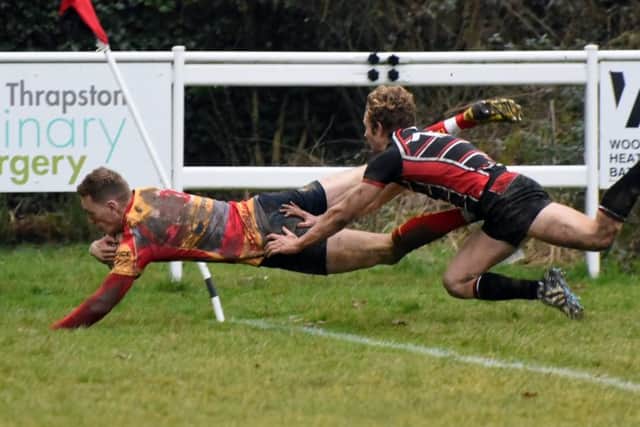 Joe Andresen scored three tries for Borough at Vipers.
