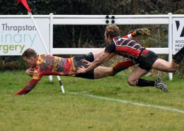 Joe Andresen scored three tries for Borough at Vipers.