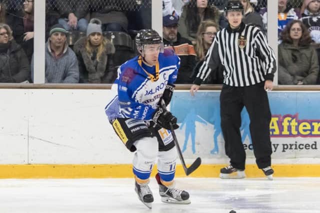 Captain James Ferrarain action before picking up an eye injury on Sunday. Picture: Tom Scott