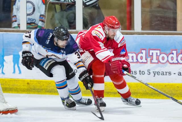 Robbie Ferrara (left) was injured.