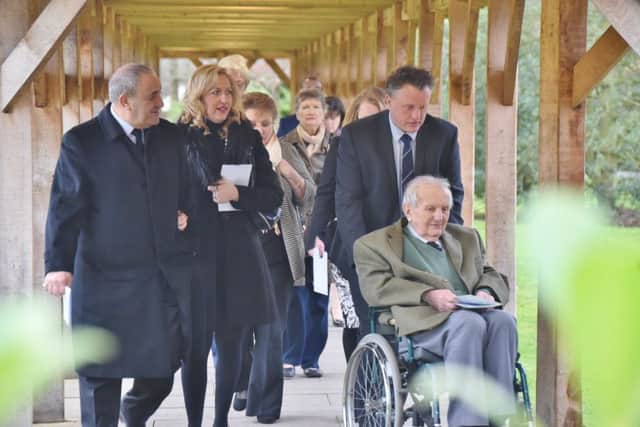 Dave Thorpe funeral at the Crematorium EMN-170218-170832009