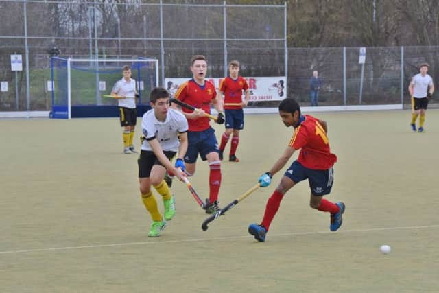Action from City of Peterborough's 8-3 defeat at the hands of Beeston. Photo: David Lowndes.