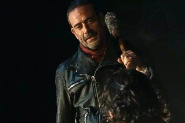 In the show, Negan kills one of his victims by playing "eenie meenie miny moe."