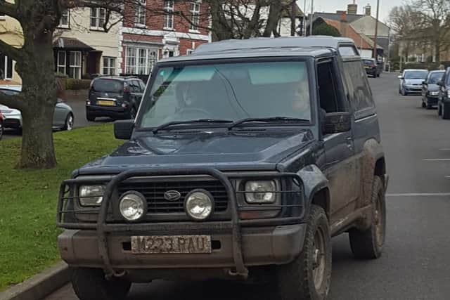 Do you recognise this 4x4 or the two men in it?