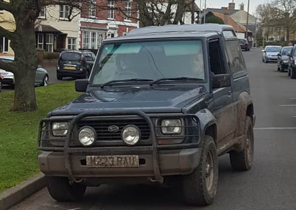 Do you recognise this 4x4 or the two men in it?
