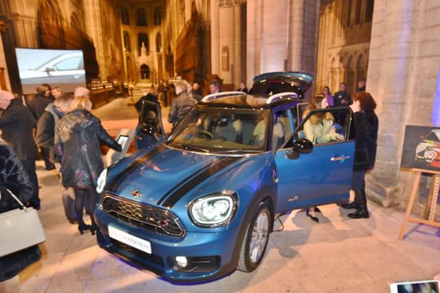 BMW car launch evening at Peterborough Cathedral EMN-171002-085551009