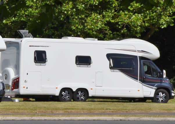 A previous incident of travellers in Peterborough