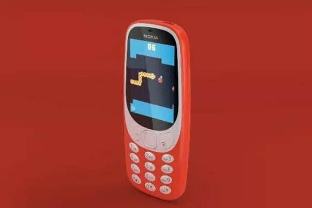Nokia 3310 with Snake included - picture from hmdglobal.com