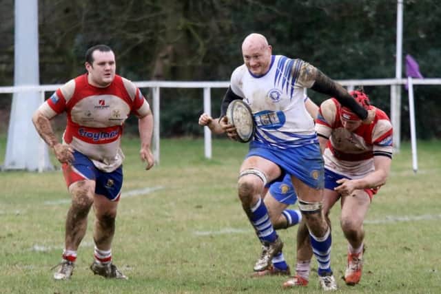 Pete Kolakowski scored two tries. Picture: Mick Sutterby