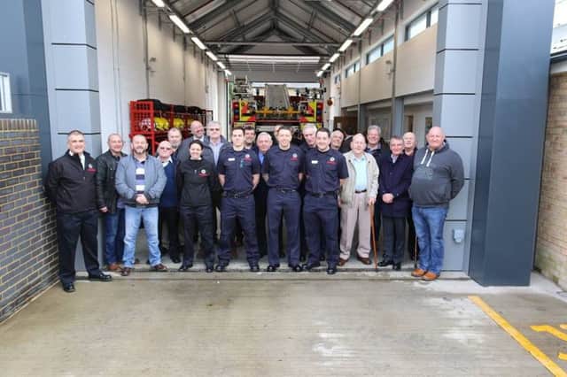 Firefiighters past and present gather at the new  Yaxley Fire Station 9n68zwKVbbUcmzxvDZgT