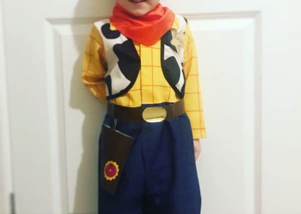 Charlie Fuster who is Woody from Toy Story