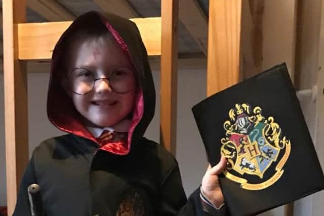Well this costume needs no  introduction! Mason Williamson ready for Middleton Primary, sent in by mum Kelly Williamson
