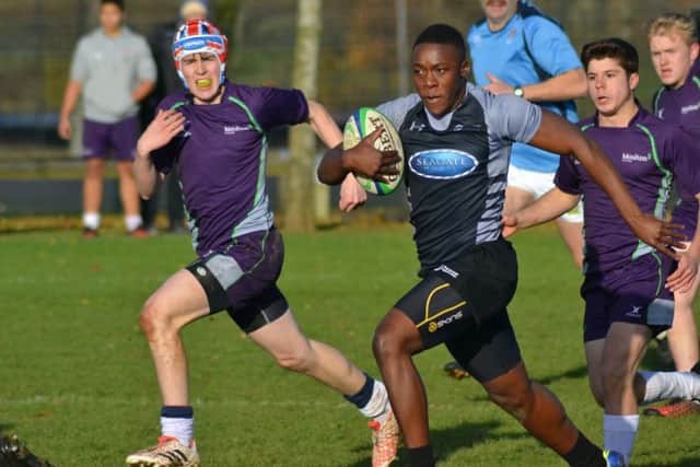 Tanaka Kanhukamwe was in great form for Peterborough Regional College.