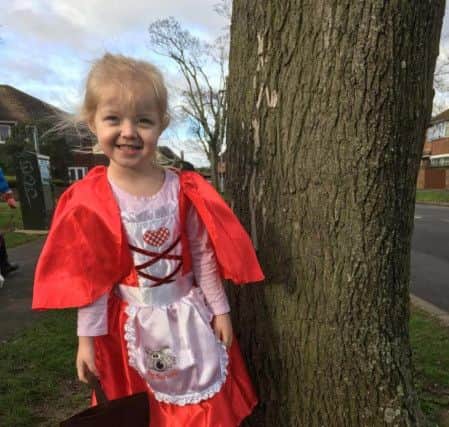 Olivia Gourlay sent us  this lovely photo of Laila ready for World Book Day