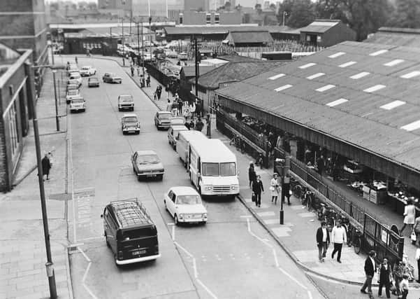 A view of Cattle Market Road in the 70s