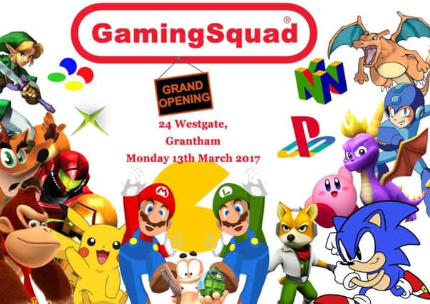 The Gaming Squad is planning to open in Peterborough and Bourne this summer.