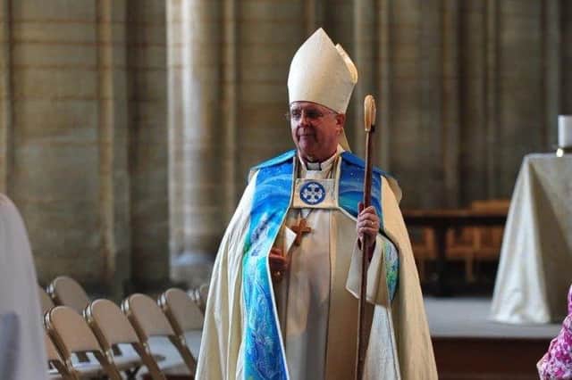 Bishop Donald Allister at Peterborough Cathedral