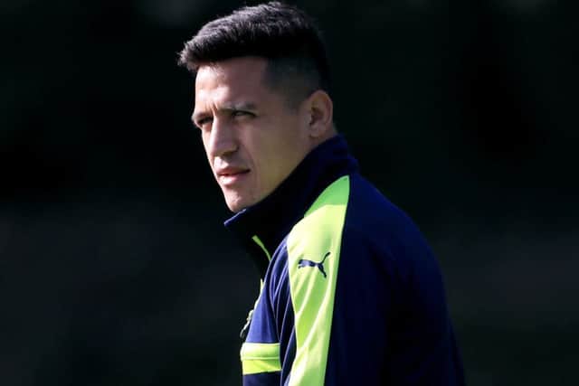 Greedy so-and-so Alexis Sanchez.