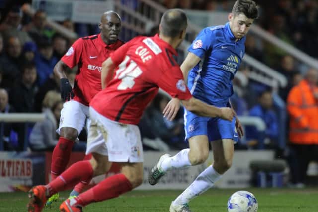 Jack Baldwin could return for Posh against Oxford.