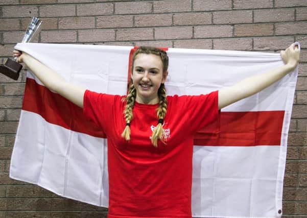 England netball player Sienna Rushton.