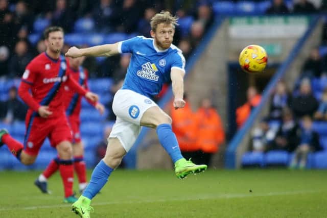 Posh striker Craig Mackail-Smith will chase his 100th club goal against Oxford.