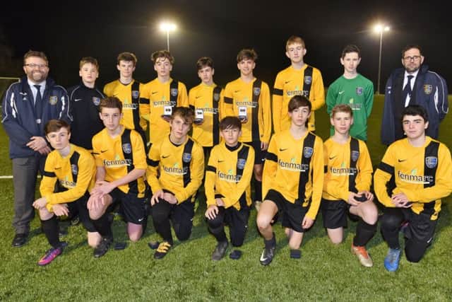League Cup runners-up Glinton and Northborough Amber.