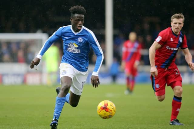Leo Da Silva Lopes needs support from Posh fans.