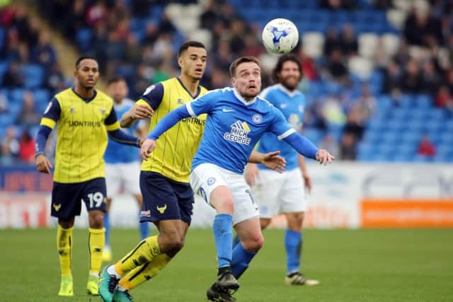 Paul Taylor was superb for Posh against Oxford.