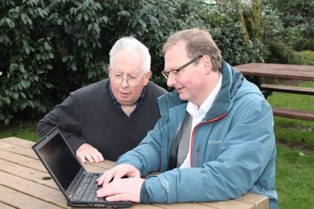 Jonathan Craymer and Jon Beal, founders of Cloud-pin and the innovative Shayype software.