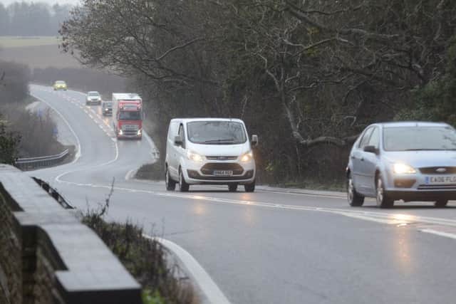 GV's of the A47 which is to be improved between Wansford and Sutton. EMN-170116-162249009