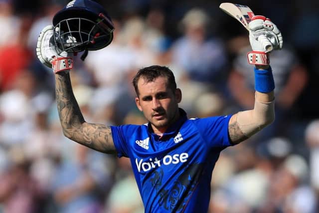 Alex Hales had a lovely time in the Caribbean.