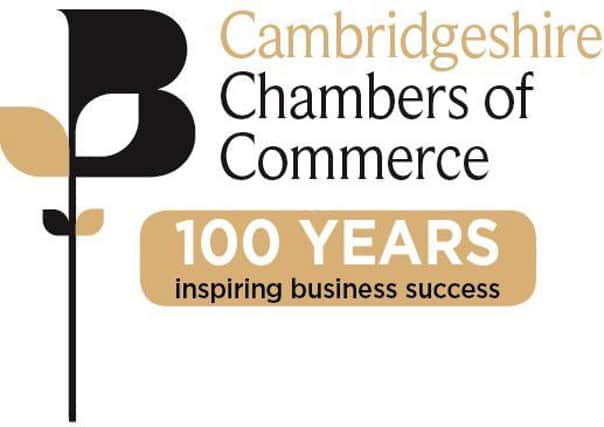 Cambridgeshire Chambers of Commerce logo.