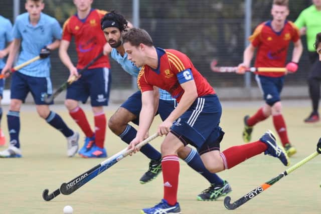 City of Peterborough skipper Ross Booth in action.