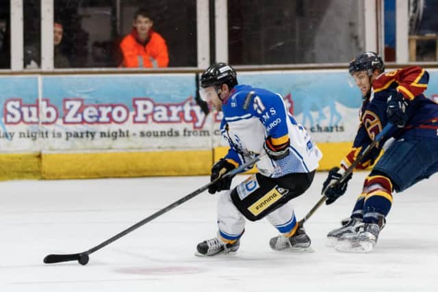 James Ferrara scored the first Phantoms goal.