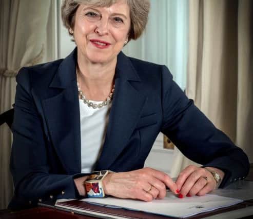 Prime Minister Theresa May.