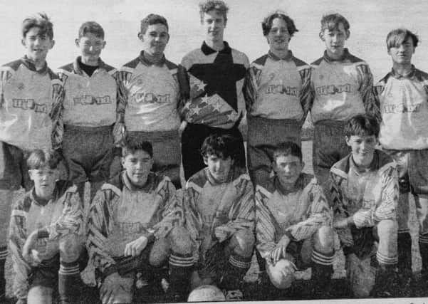 Pictured 20 years ago is the Peterborough City Under 14 team which played in the Peterborough Junior Alliance League. The photograph was taken before a 6-0 defeat against Division One table-toppers Crowland. City were third in the table. From the left are, back, Robert Preston, Andrew Bilsby, Kevin Hydon, Craig Norbury, Perry Sutton, Peter Fox, Mark West, front,  Glen Gilbert, Craig Morby, Michael Cesare, Stuart Foreman and Nathan Holt.