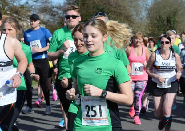 Action from the Thorney 10k road race. Picture: David Lowndes