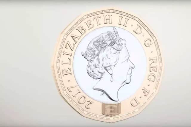 Love me tender: the new Â£1 coin will be introduced into circulation on Tuesday (Photo: Royal Mint)