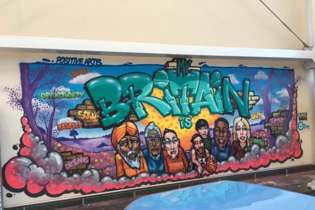 The mural