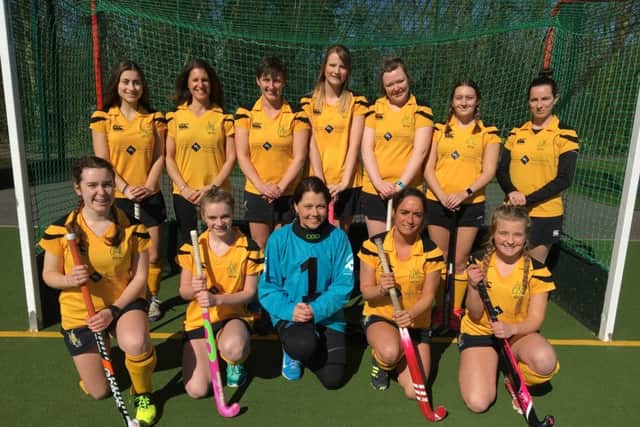 The title-winning March Ladies first XI.