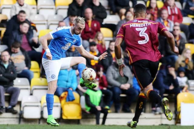Marcus Maddison is Posh's assist king. Photo: Joe Dent/theposh.com.