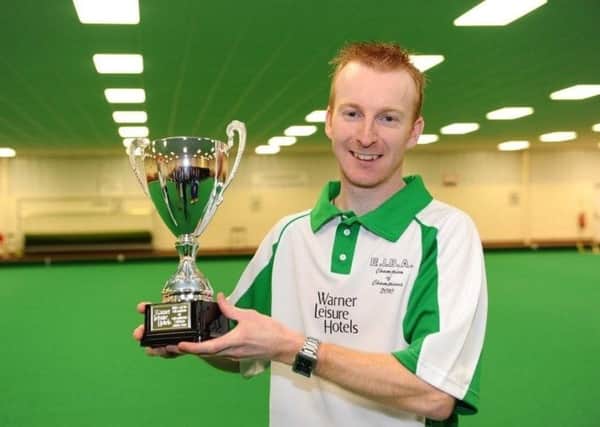 Nicky Brett has won his fifth National indoor pairs title.