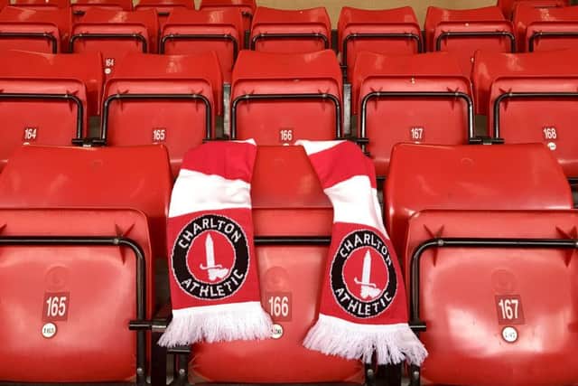Charlton Athletic's tribute to PC Keith Palmer.
