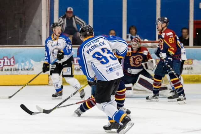 Ales Padelek opened the scoring for Phantoms against Telford.